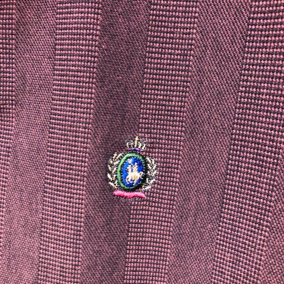 Knights Of Round Table Mens Purple Polo Shirt Size Big 1X Classic Casual Wear - Picture 5 of 7